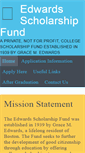 Mobile Screenshot of edwardsfund.org